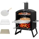 Outdoor Pizzaofen Holz – Steinofen für Garten...