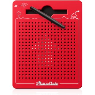 Magnetspiel für Kinder kompakt Reise Zaubertafel rot