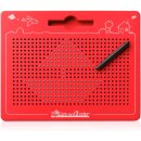 Magnettafel mit Stift in Rot Zaubertafel für Kinder...